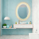 Overall LED-Front & Backlit  Vanity Mirror with 3 Color Modes + Anti-Fog